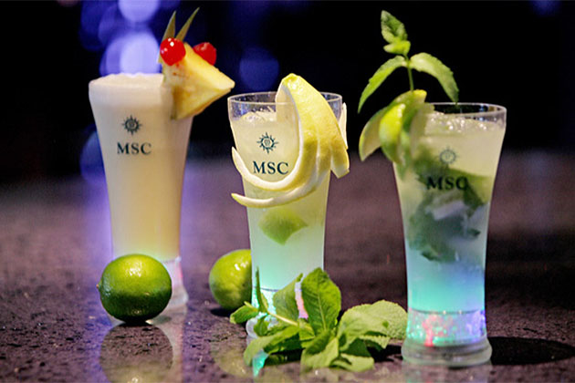 Пакеты напитков - MSC Cruises