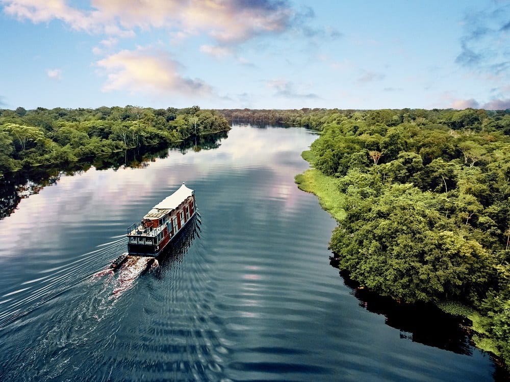 Amazon expedition cruises on the luxury yacht  "ARIA AMAZON" 