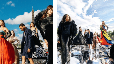 Balmain’s Fashion Show on Paris’ River Seine 