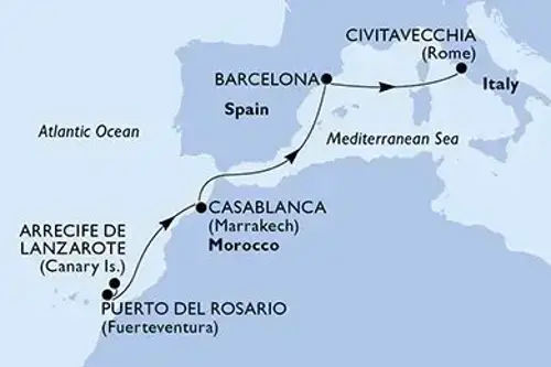 Маршрут круїзу