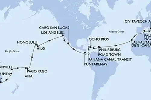 Маршрут круїзу