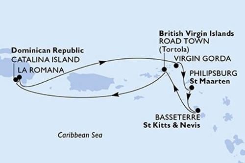 Маршрут круиза