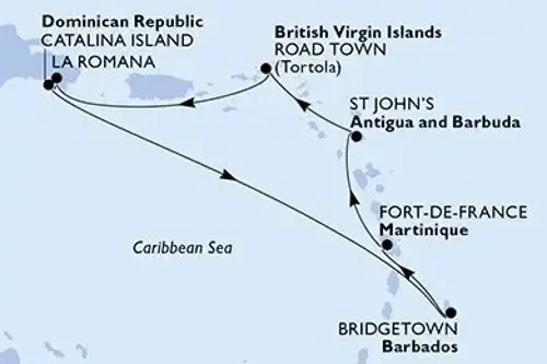 Маршрут круїзу