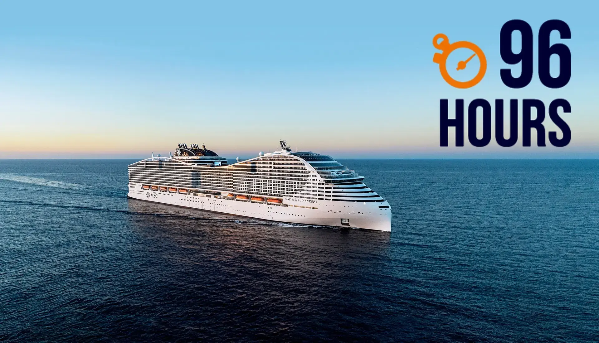 Rejsy MSC: 96 godzin ×2