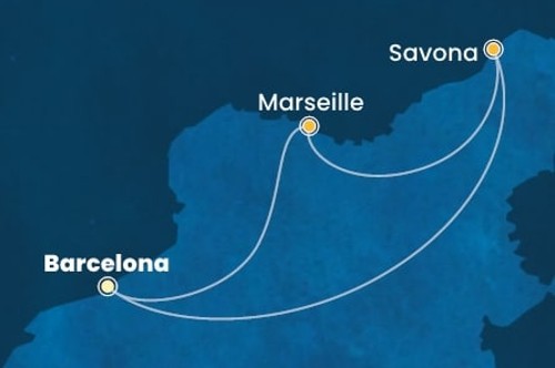 Маршрут круиза