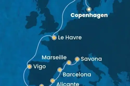 Маршрут круїзу