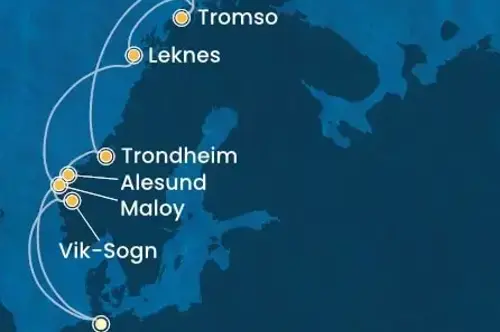 Маршрут круиза