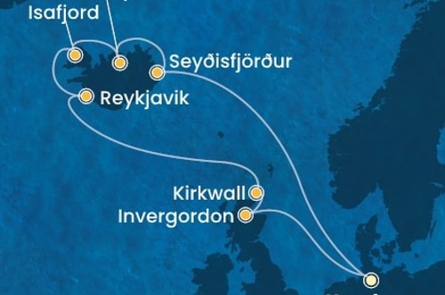 Маршрут круиза