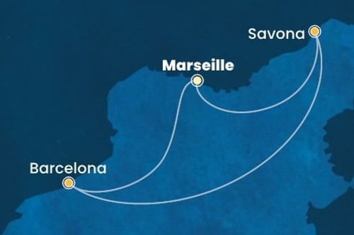 Маршрут круиза