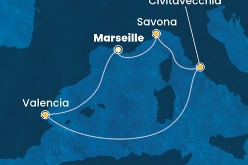 Маршрут круиза