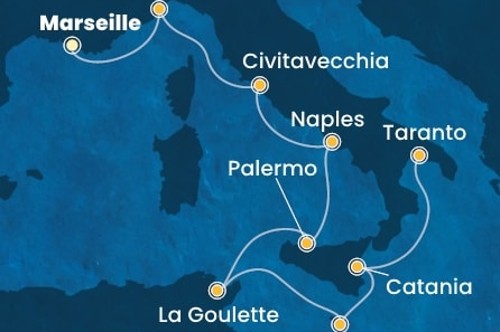 Маршрут круиза