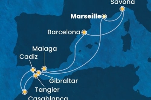 Маршрут круиза