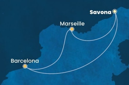 Маршрут круиза