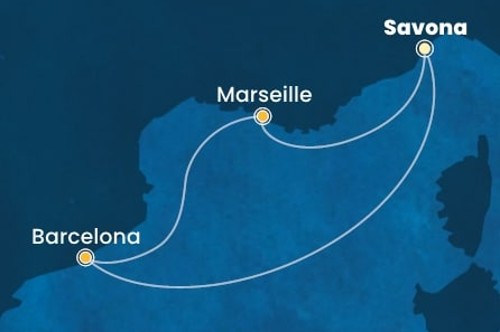 Маршрут круиза