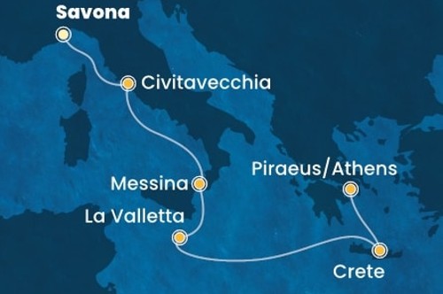 Маршрут круиза