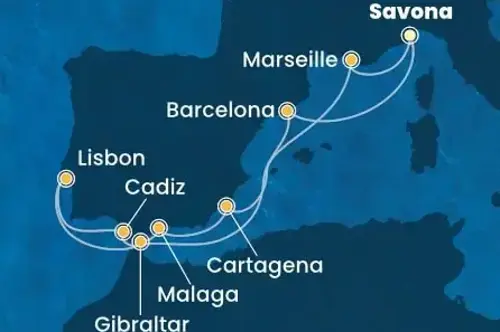 Маршрут круїзу