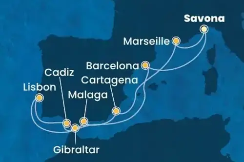 Маршрут круїзу