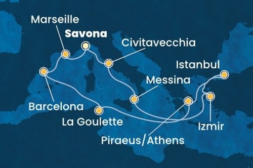 Маршрут круиза