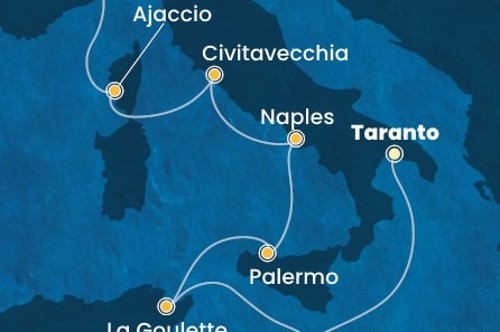 Маршрут круиза