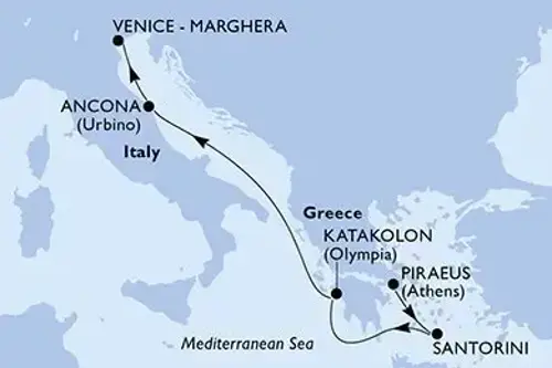 Маршрут круїзу