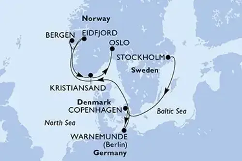 Маршрут круїзу