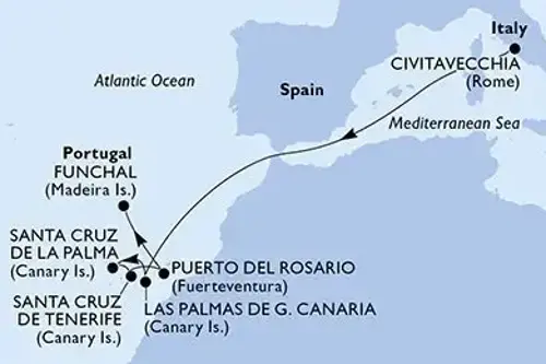 Маршрут круїзу