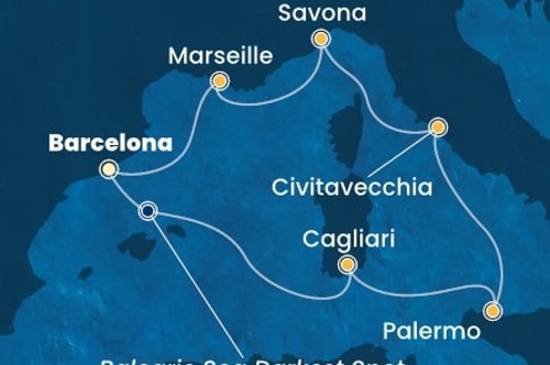 Маршрут круиза