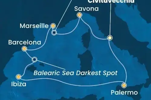 Маршрут круиза