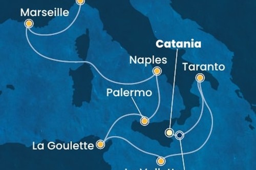 Маршрут круиза