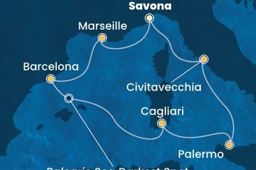 Маршрут круиза