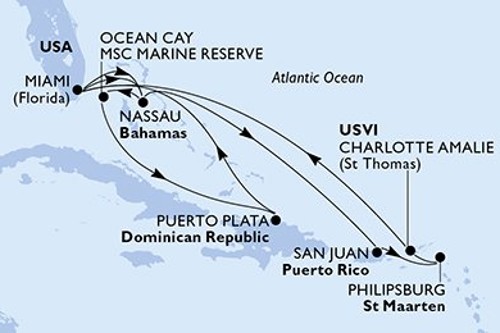 Маршрут круїзу