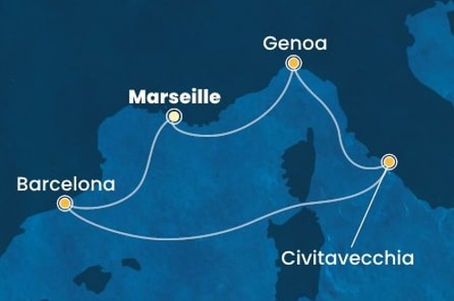 Маршрут круиза