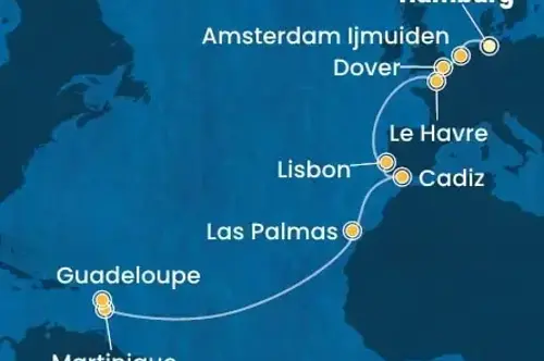 Маршрут круиза