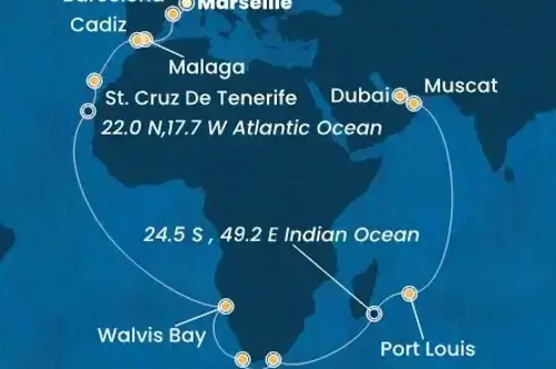 Маршрут круїзу