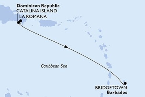 Маршрут круиза