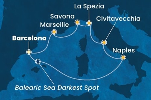 Маршрут круиза