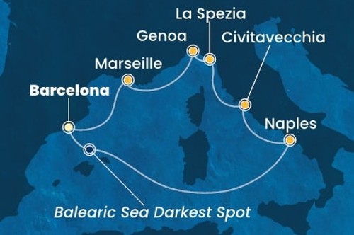 Маршрут круиза