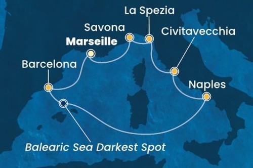 Маршрут круиза