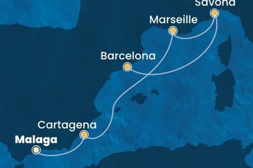 Маршрут круиза