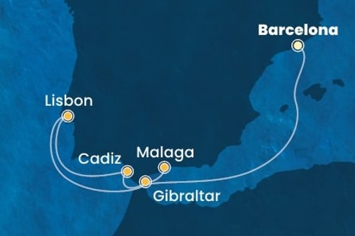 Маршрут круиза