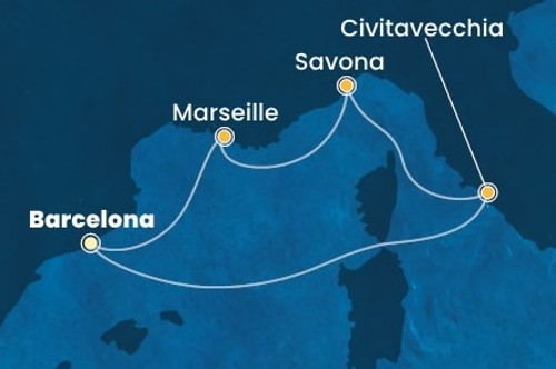 Маршрут круиза