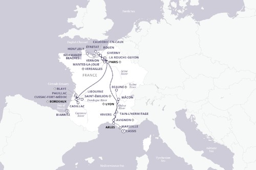 Маршрут круиза