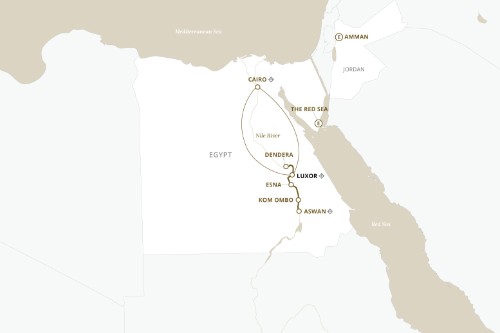 Маршрут круиза