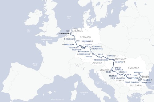 Маршрут круиза