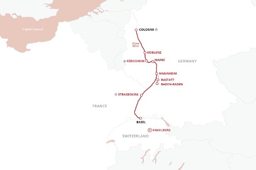 Маршрут круиза