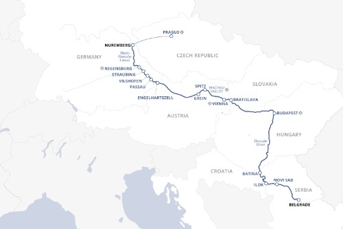 Маршрут круиза