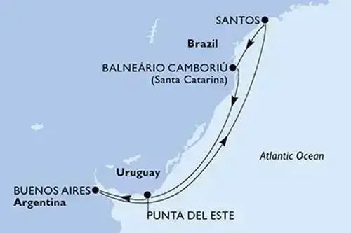 Маршрут круїзу