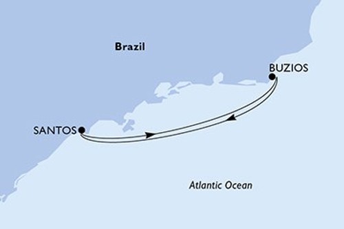 Маршрут круиза