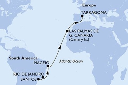 Маршрут круїзу