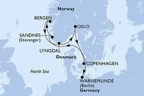 Маршрут круїзу